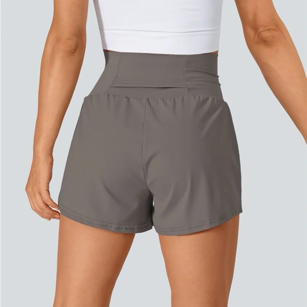 Halara SoftlyZero Airy Super High Waist Cool Touch Yoga Shorts
